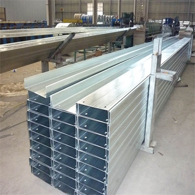 Galvanized steel channel