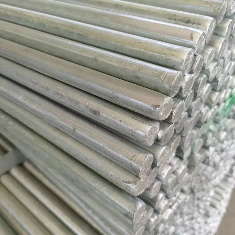 Galvanized round steel