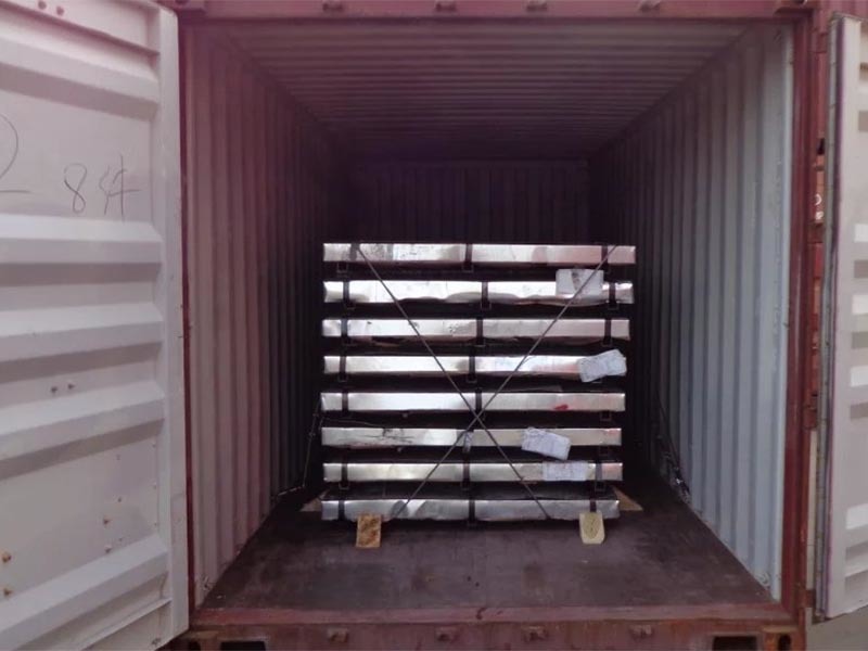 Steel plate transportation