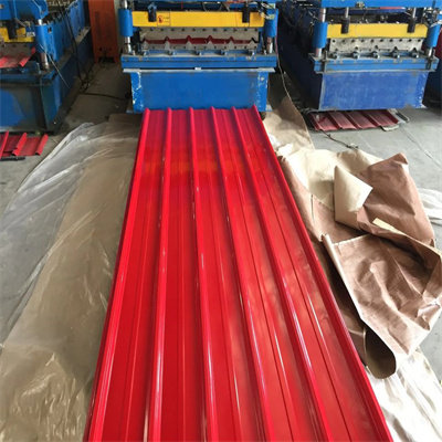 Color coated corrugated roofing sheet